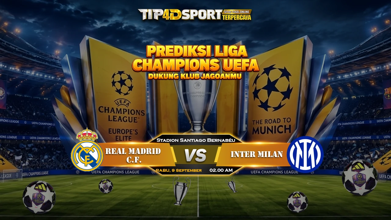 PREDIKSI LIGA CHAMPIONS Real Madrid Vs Inter Milan